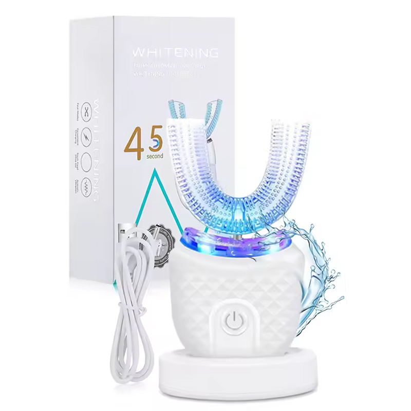 Teeth Whitening Blue Light - 치과 진료 U자형 전동 칫솔 제조업체,