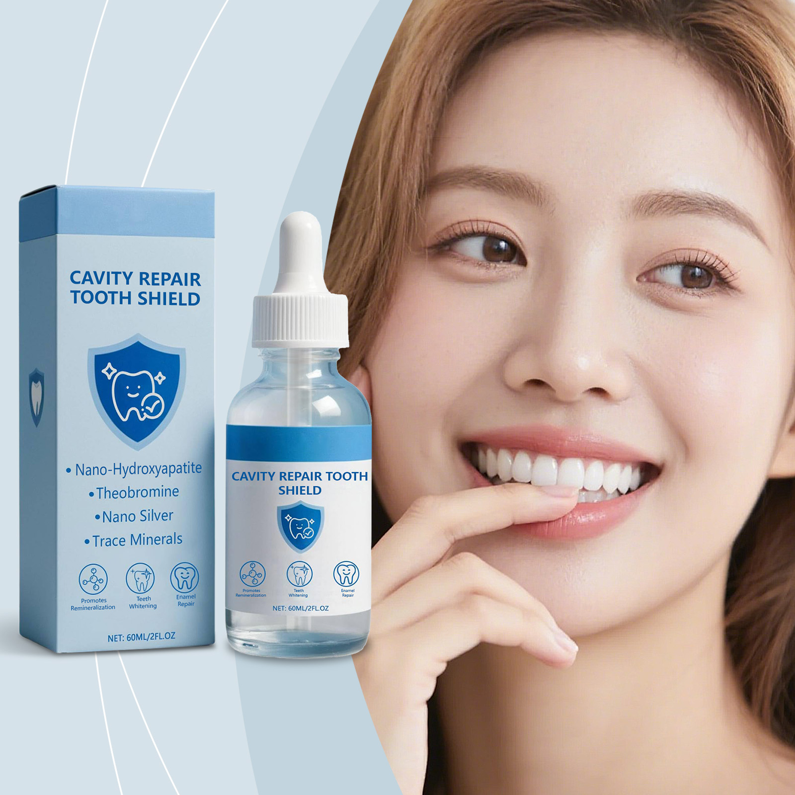 Teeth Whitening Products - 60ml 치아 미백 폴리쉬 치아 충치