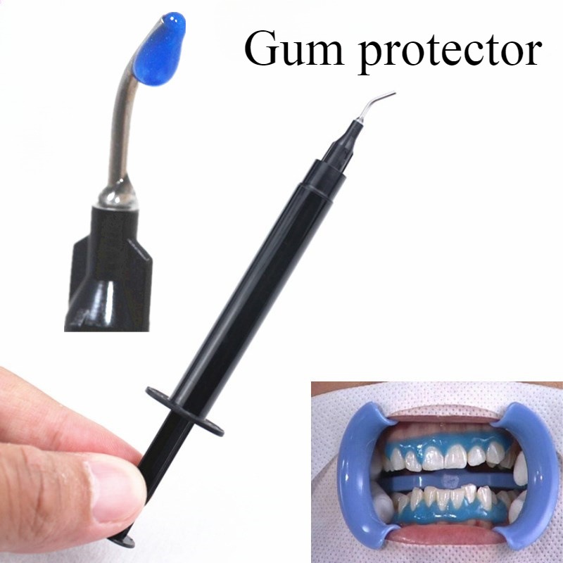 Teeth Whitening Blue Light - 1개 치과 잇몸 보호제 UV 경화