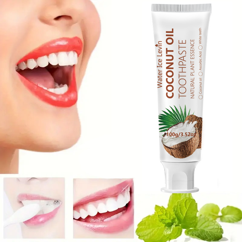 Teeth Whitening Serum - 코코넛 오일 치약 100g 천연 식물