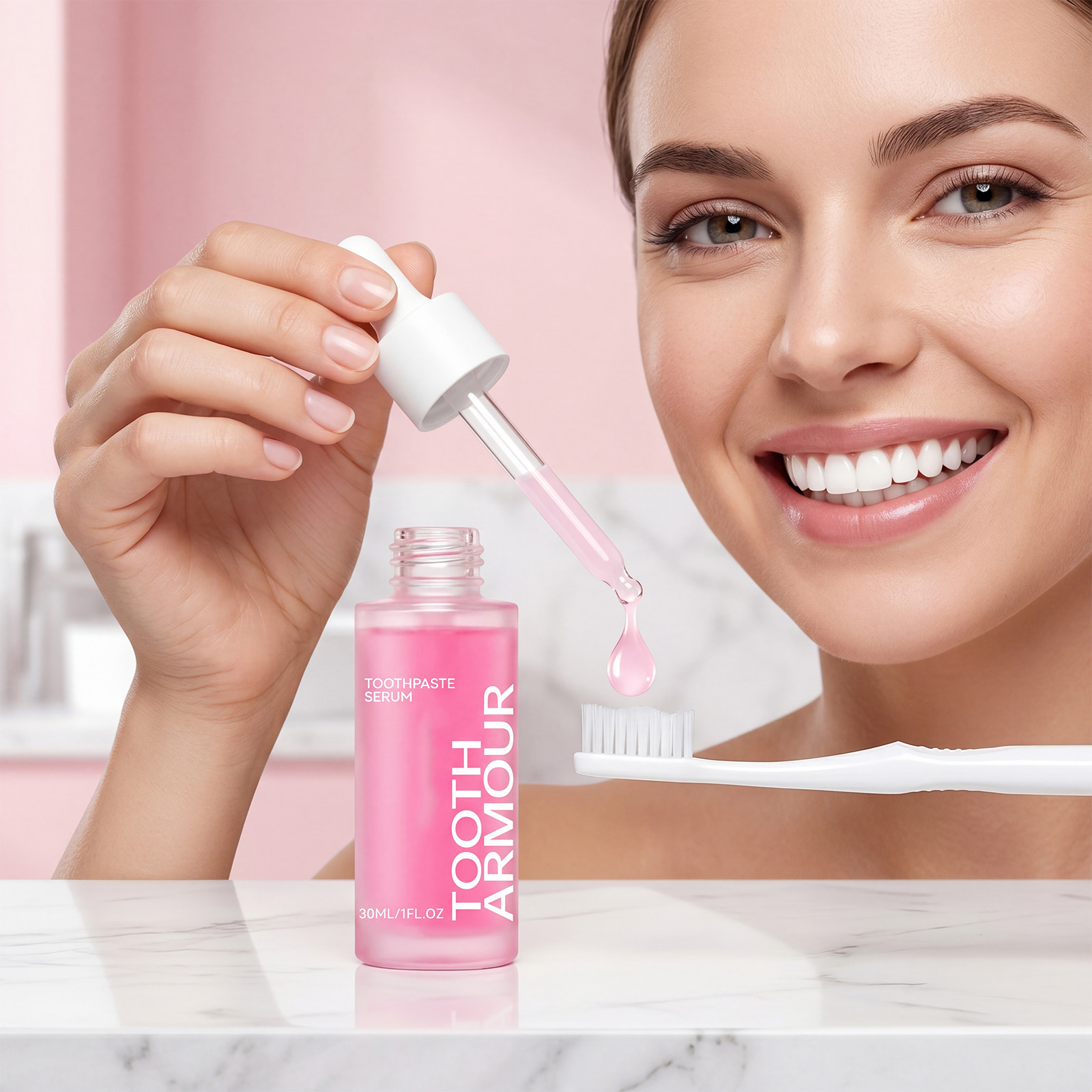 Teeth Whitening Serum - 나노-하이드록시아파타이트 치아 미백 세럼 딥 클린