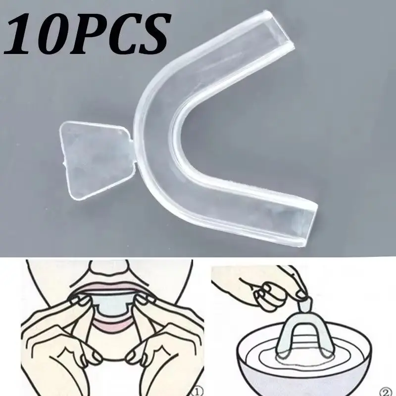 Teeth Whitening Products - 10개입 실리콘 마우스 가드 치아 미백