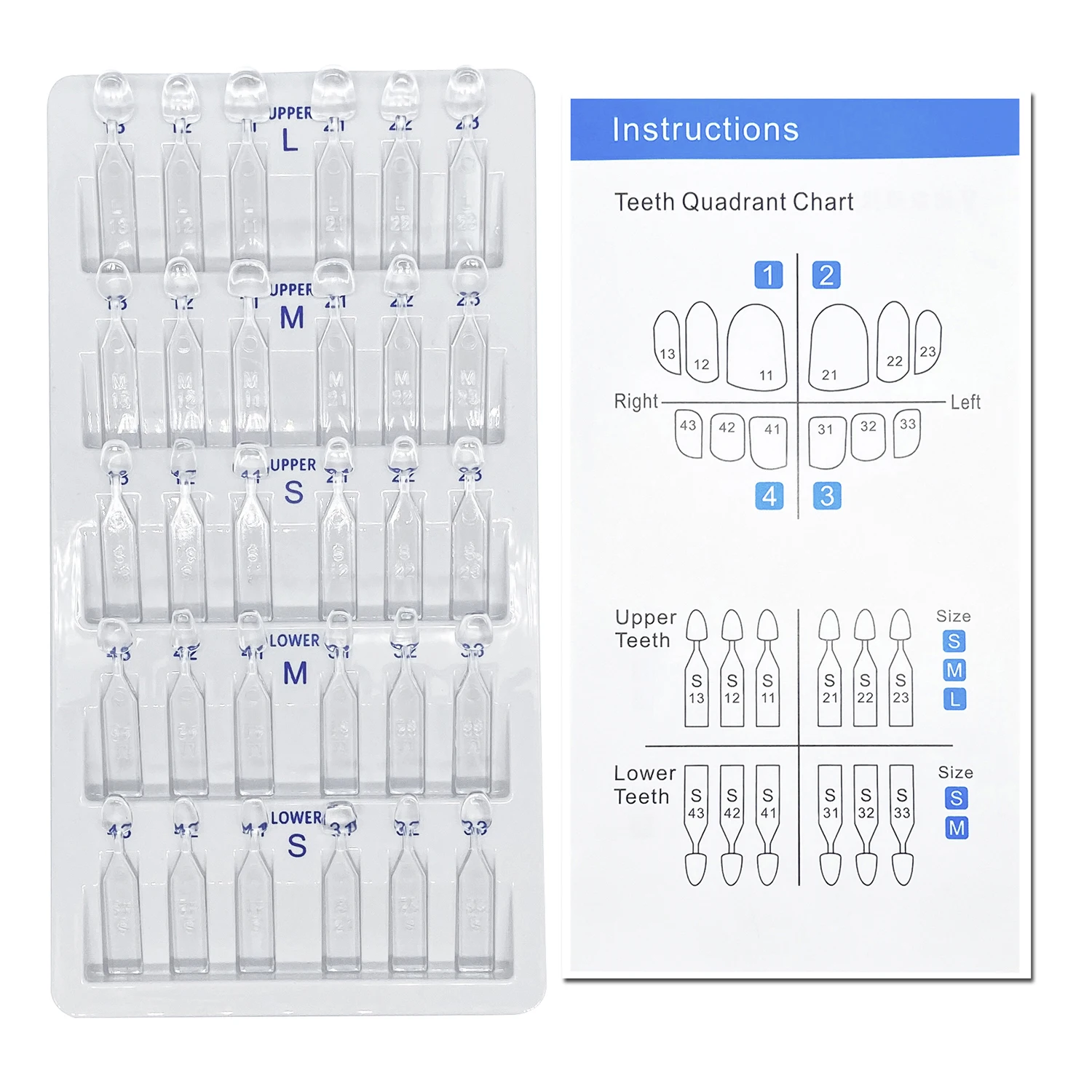 32 개/대 치과 베니어 금형 키트 복합 수지 금형 광 - Teeth Whitening Vape 리뷰 및 가격