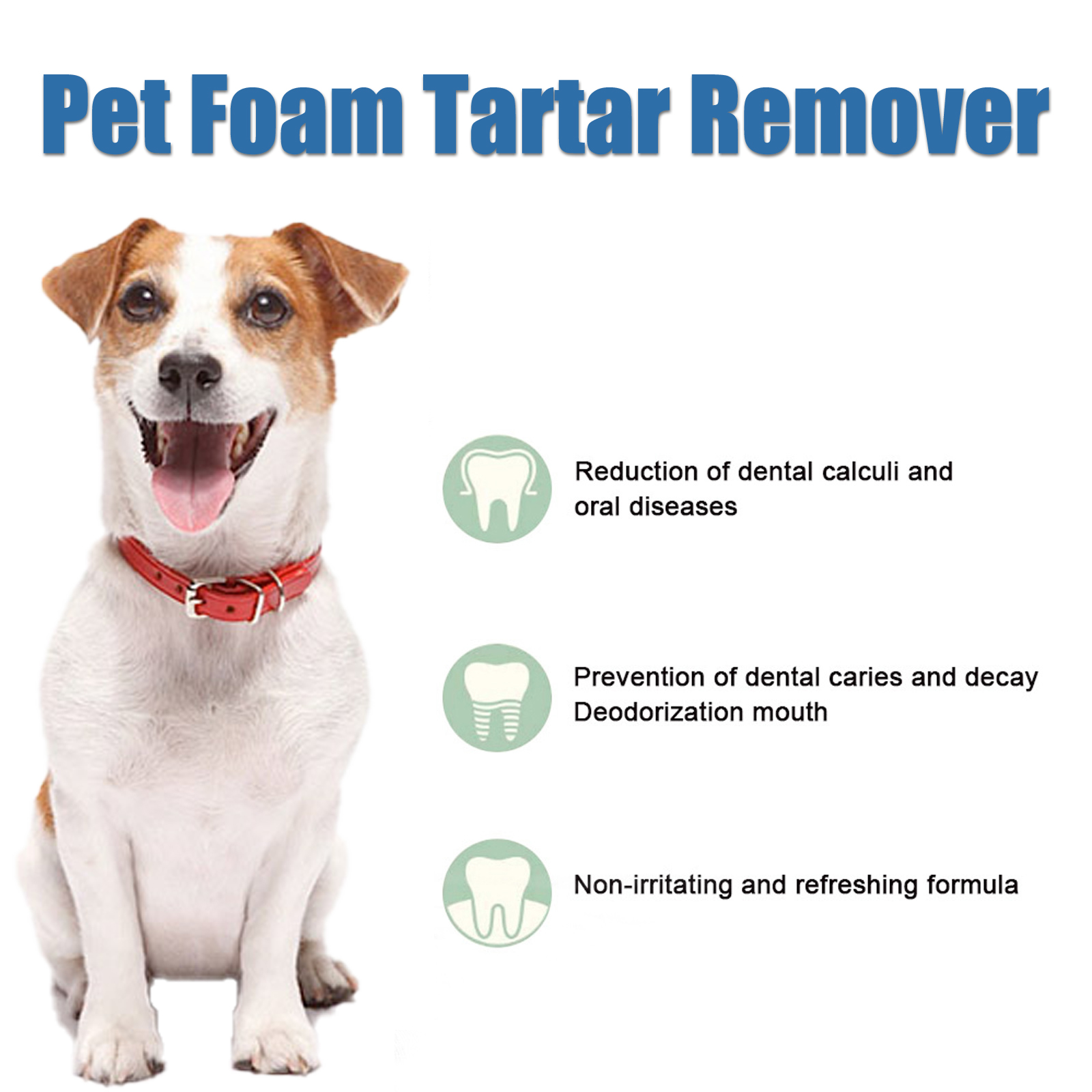 예봉 애완동물 치석 제거제 클렌징 황색 치아 제거 구취 - Teeth Whitening Foam 리뷰 및 가격