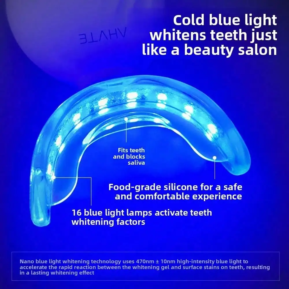 치과 미용 기기, 블루 라이트 무선 치과 세척 기기,  - Teeth Whitening Blue Light 리뷰 및 가격
