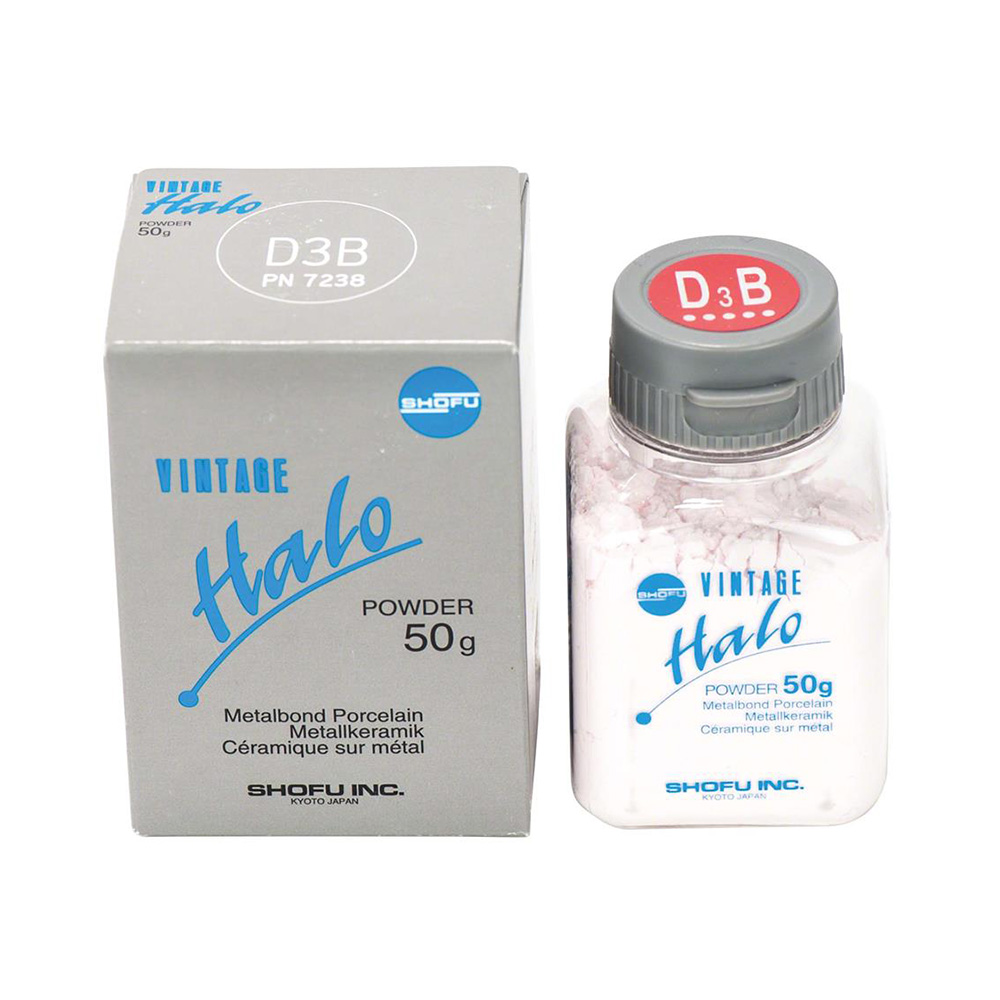 치과 금속 분말 Shofu 빈티지 헤일로 분말 50g  - Teeth Whitening Near Me 리뷰 및 가격
