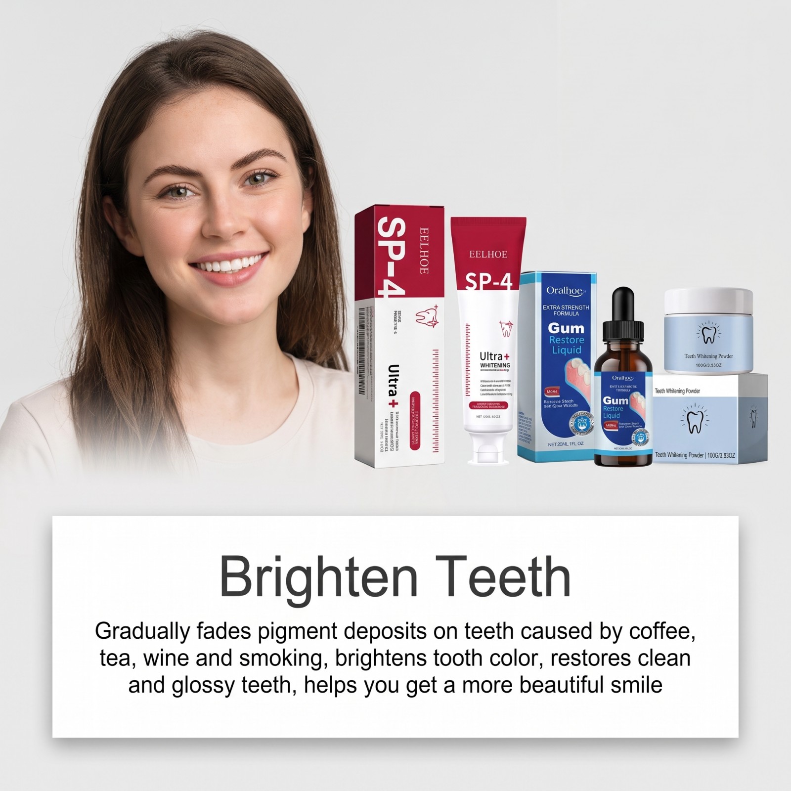구강 관리 콤보 세트 미백 치약 구강청결제 치아 미백  - Teeth Whitening Serum 리뷰 및 가격