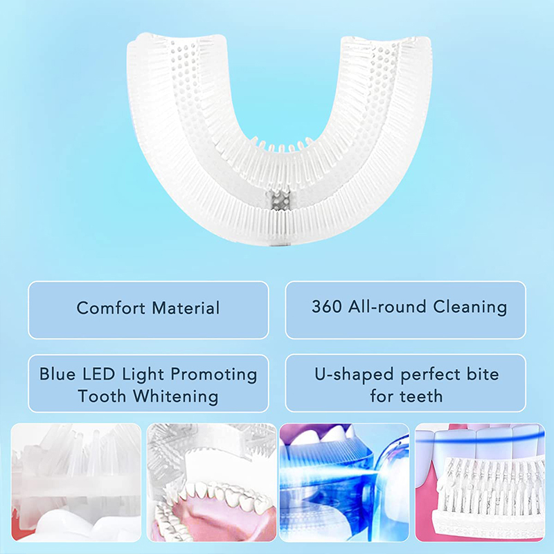 U자형 충전식 라이트 빠른 미백 치아 미백기 전문 치아 - Teeth Whitening Vape 리뷰 및 가격