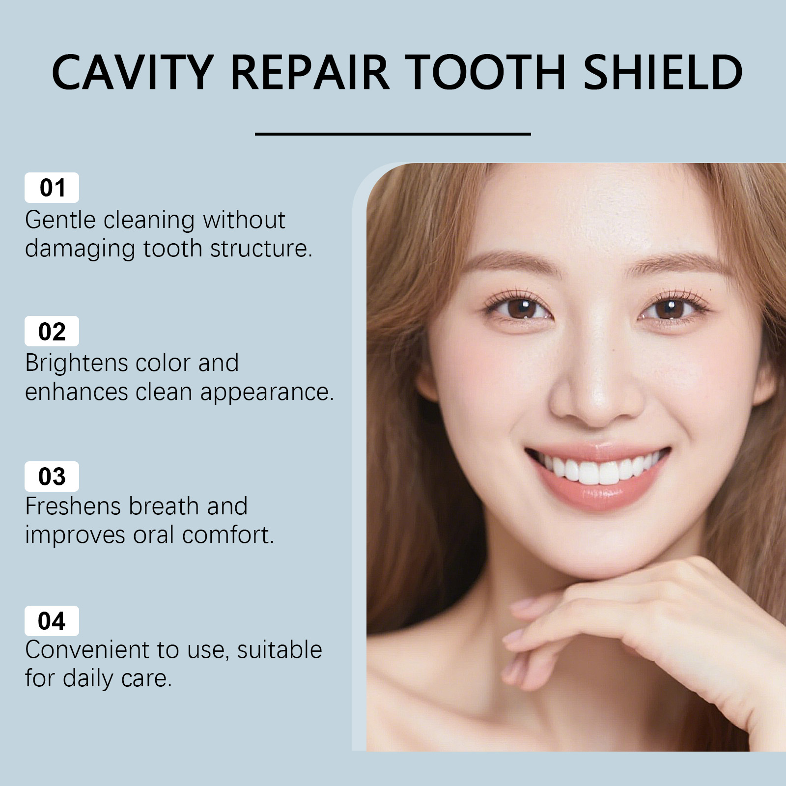 구멍 복구 치아 세럼 순한 치과 관리 액체 치아 미백  - Teeth Whitening Serum 리뷰 및 가격