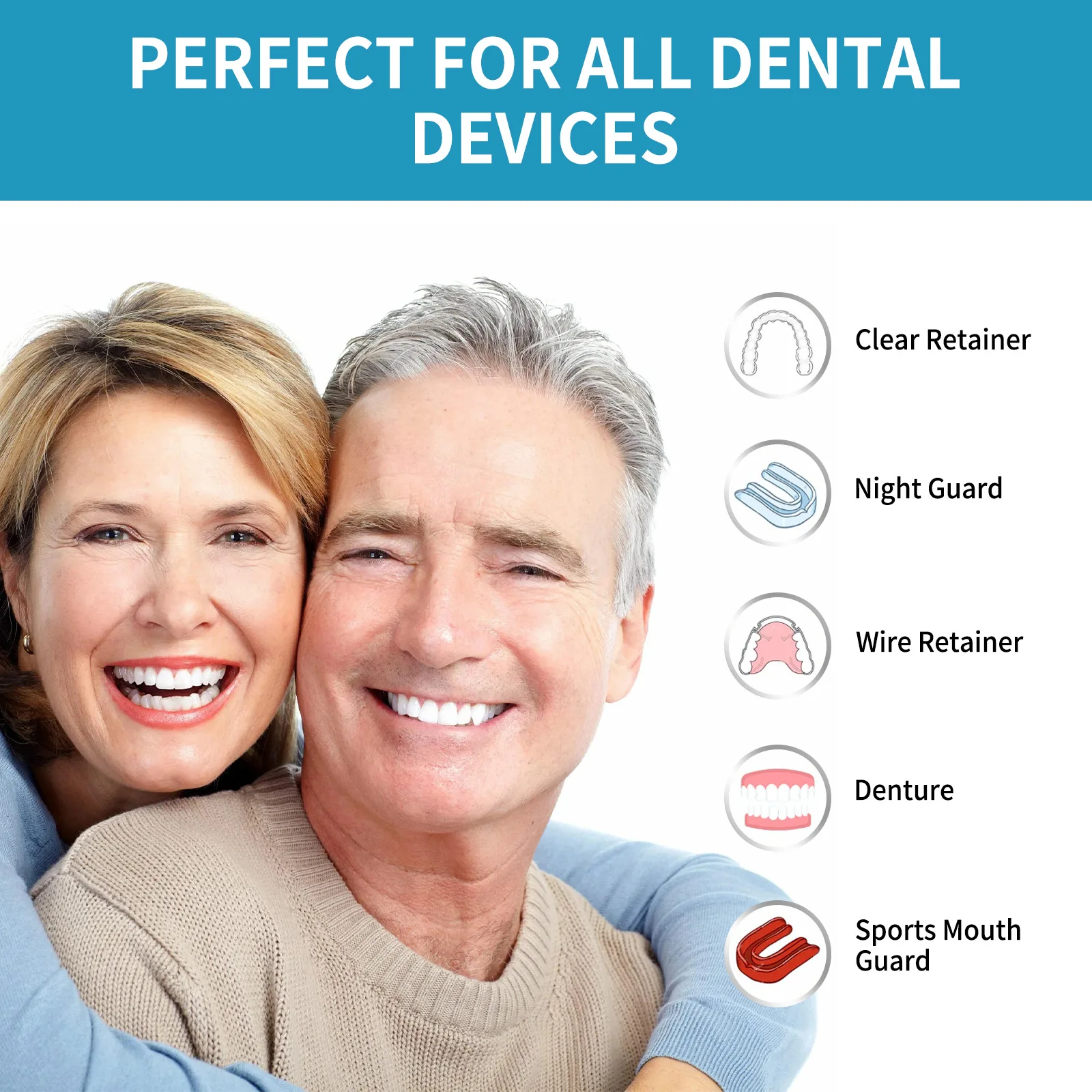 Aligner 틀니 클리너 폼 딥 클리닝 교정기 얼룩  - Teeth Whitening Foam 리뷰 및 가격