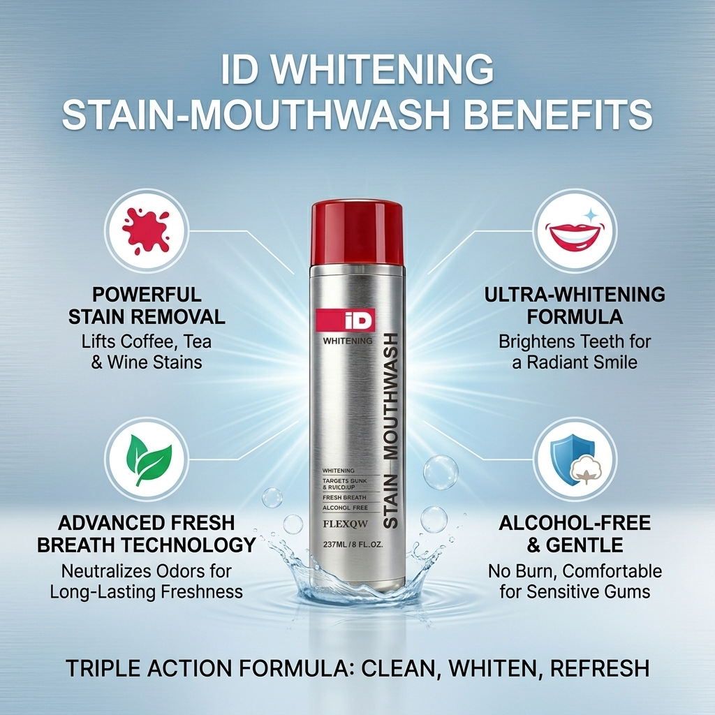 히스마일 ID 화이트닝 스테인 마우스워시 237ml 오 - Teeth Whitening Products 리뷰 및 가격