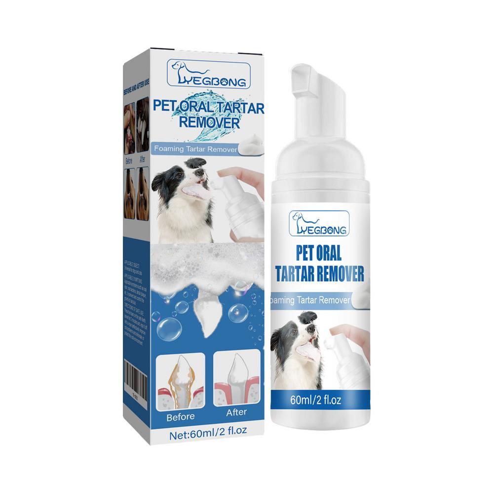 60ml 애완동물 구강 관리용 거품 세정제 (강아지 & - Teeth Whitening Foam 리뷰 및 가격