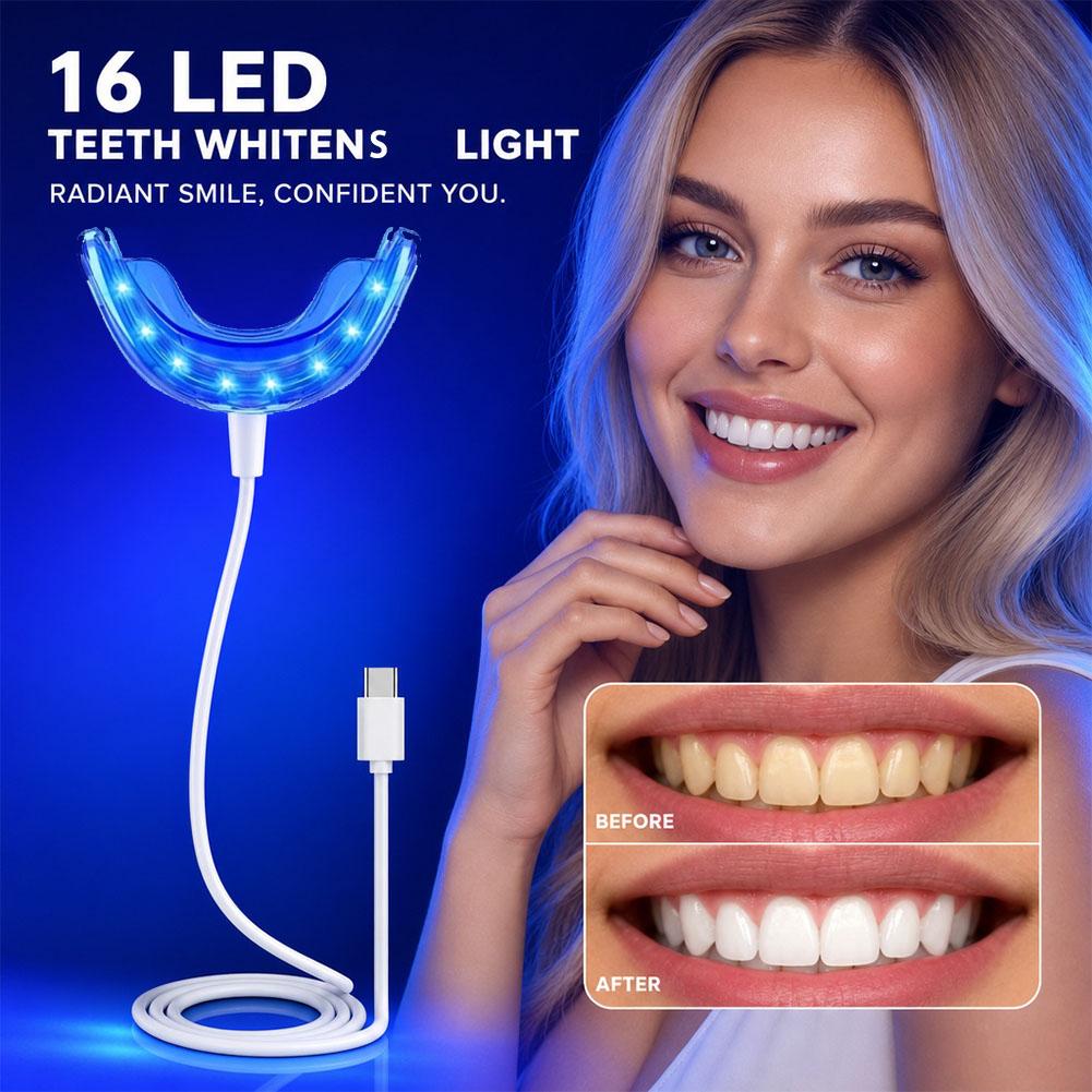 치아 미백 촉진기 스마트 LED 블루 라이트 휴대용 U - Teeth Whitening Blue Light 리뷰 및 가격