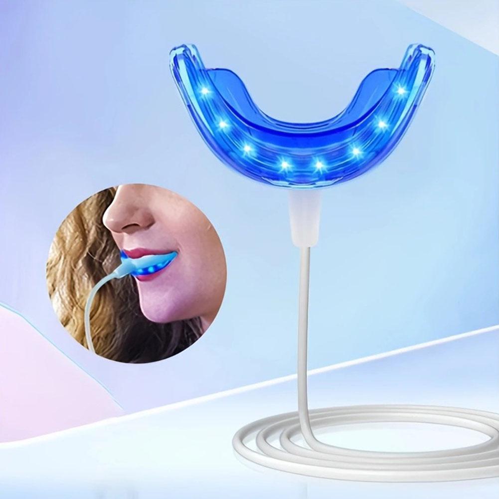 치아 미백 촉진기 스마트 LED 블루 라이트 휴대용 U - Teeth Whitening Blue Light 리뷰 및 가격