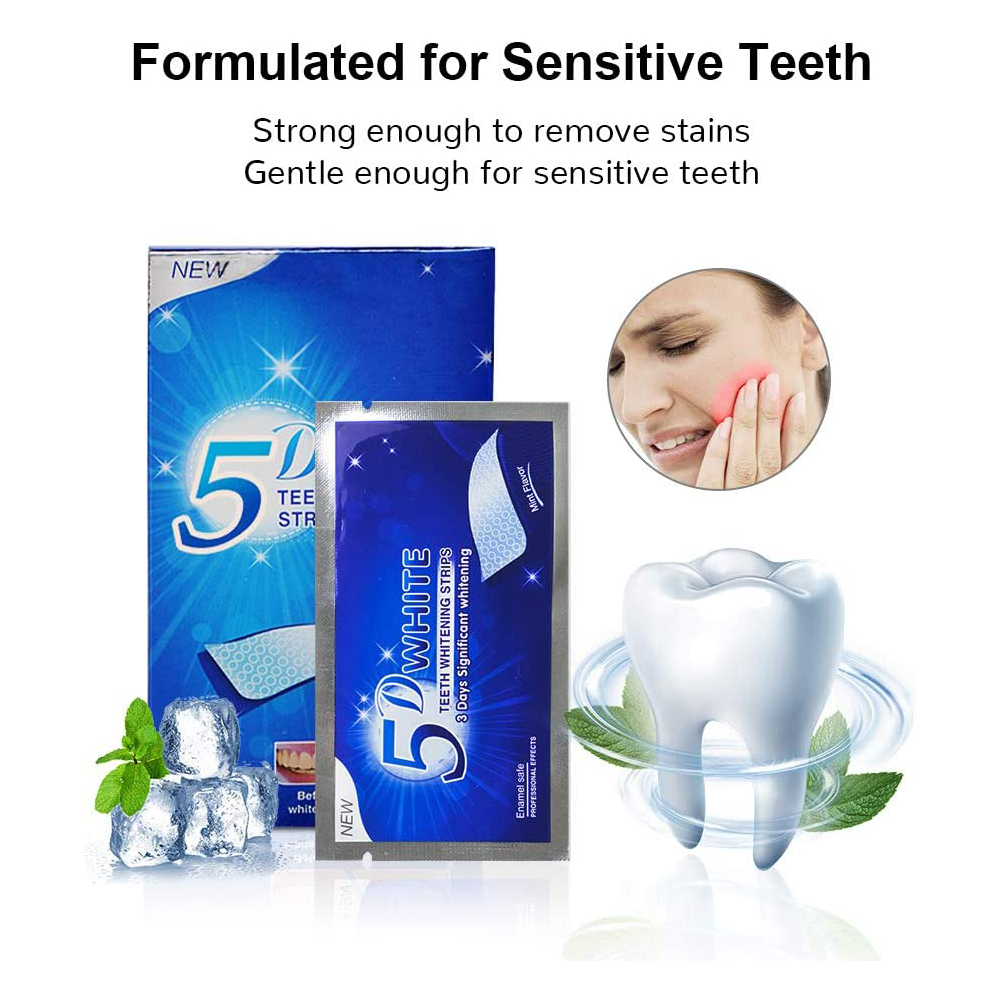 5D 화이트 치아 미백 스트립 미백 젤 화이트 스트립  - Teeth Whitening Near Me 리뷰 및 가격