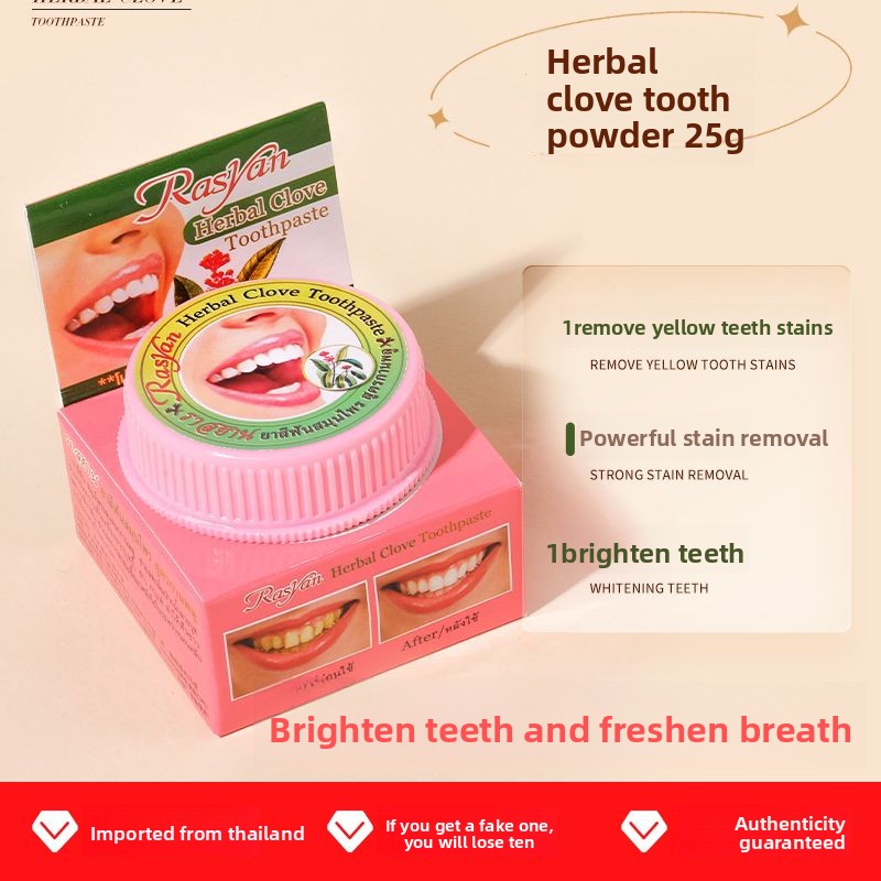 태국산 클로브/코코넛 치약 가루, 치석 제거, 미백,  - Teeth Whitening Near Me 리뷰 및 가격