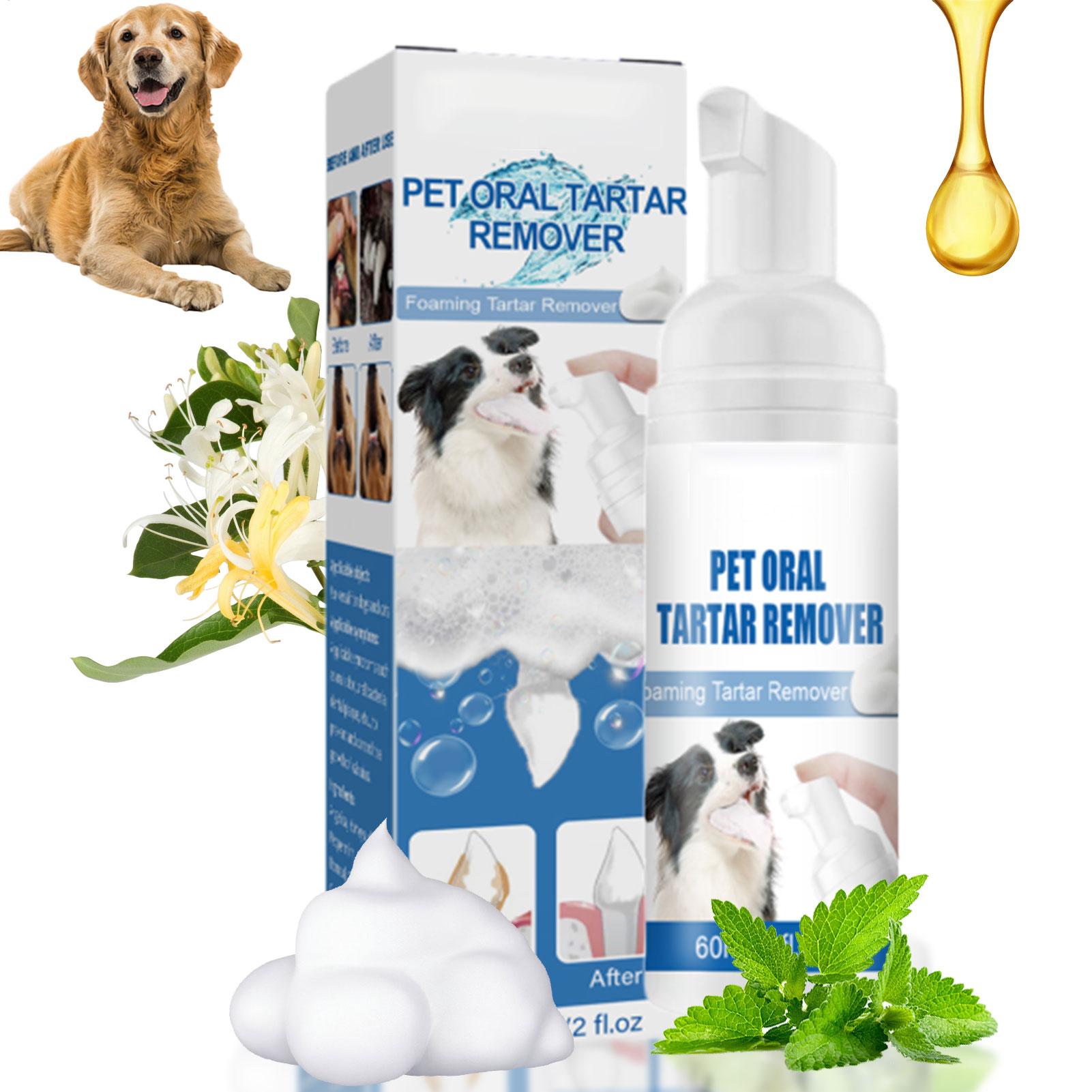 새로운 60ml 애완동물 구강케어 폼 순한 치아 세정  - Teeth Whitening Foam 리뷰 및 가격