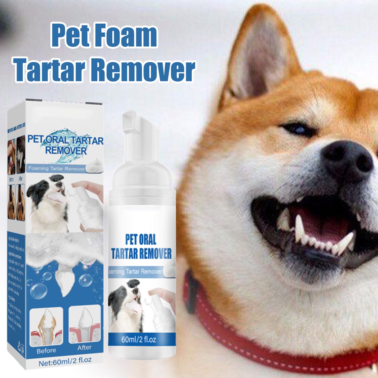 새로운 60ml 애완동물 구강케어 폼 순한 치아 세정  - Teeth Whitening Foam 리뷰 및 가격